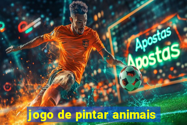 jogo de pintar animais